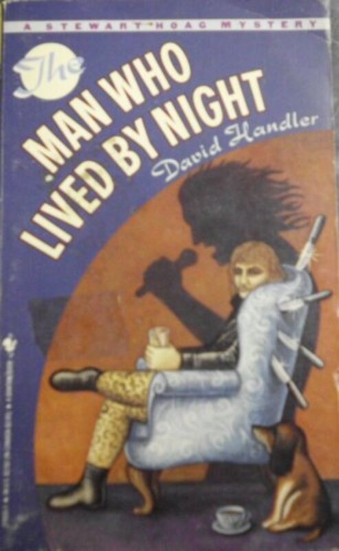 Book cover for "The Man Who Lived by Night" by David Handler