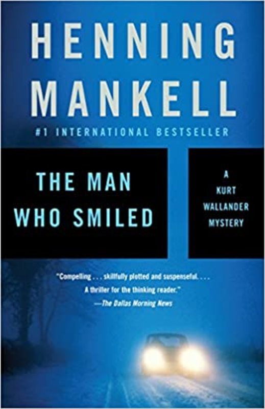 Book cover for "The Man Who Smiled" by Henning Mankell