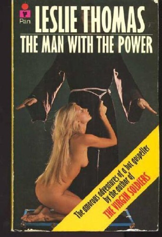 Book cover for "The Man With The Power" by Leslie Thomas