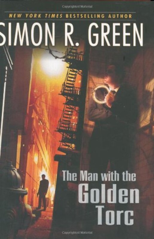 Book cover for "The Man With the Golden Torc" by Simon R Green
