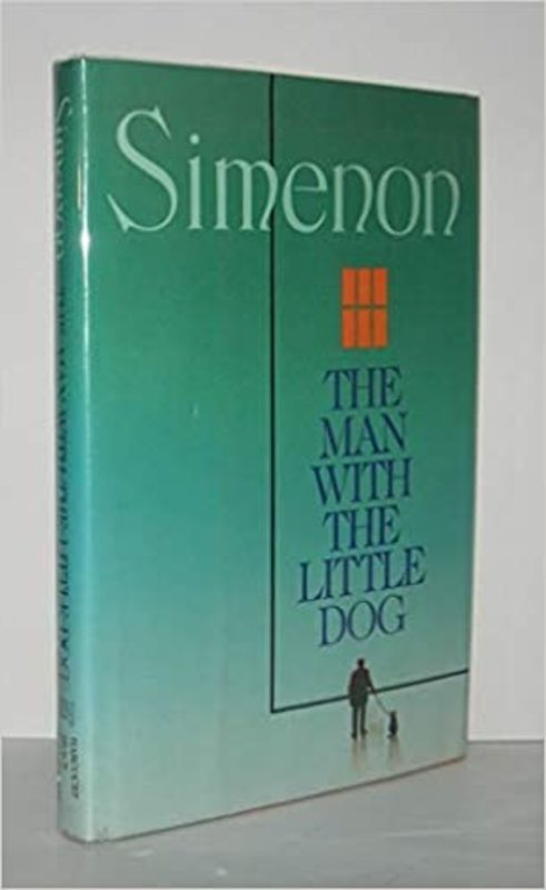Book cover for "The Man With the Little Dog" by Georges Simenon
