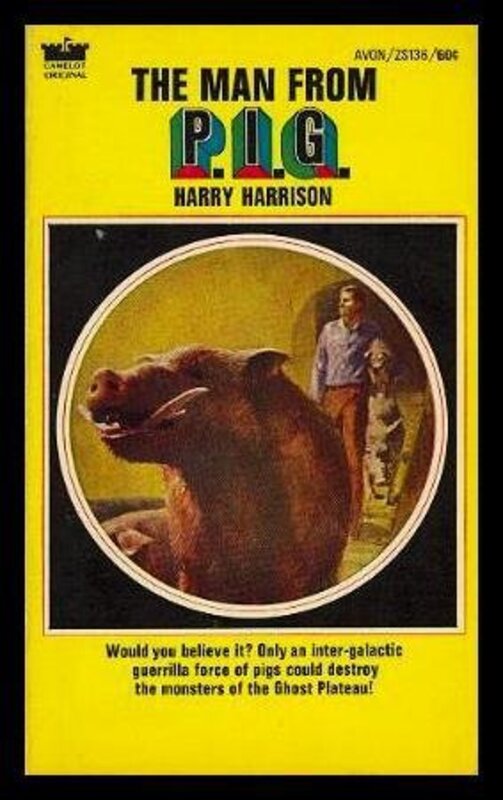 Book cover for "The Man from P.I.G." by Harry Harrison