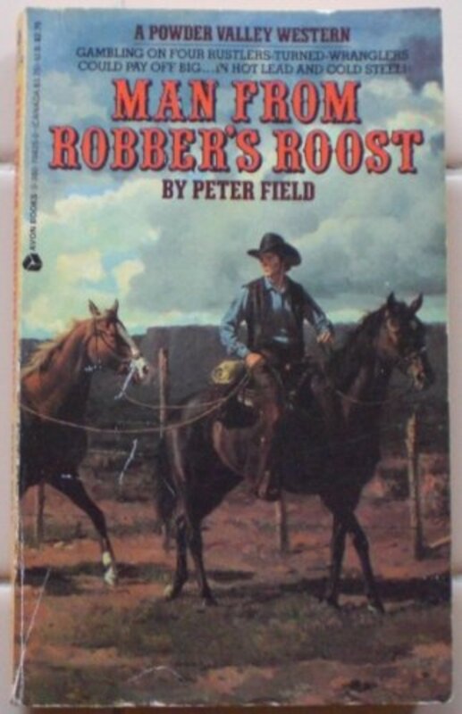Book cover for "The Man from Robber's Roost" by Davis Dresser