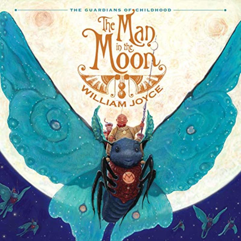 Book cover for "The Man in the Moon" by William Joyce