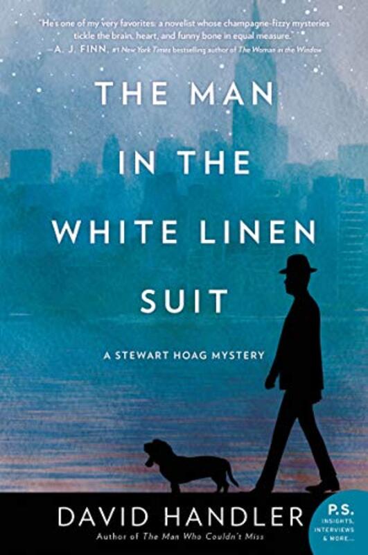 Book cover for "The Man in the White Linen Suit" by David Handler