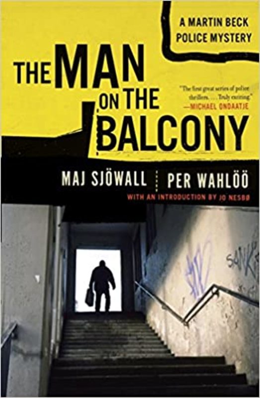 Book cover for "The Man on the Balcony" by Per Wahloo