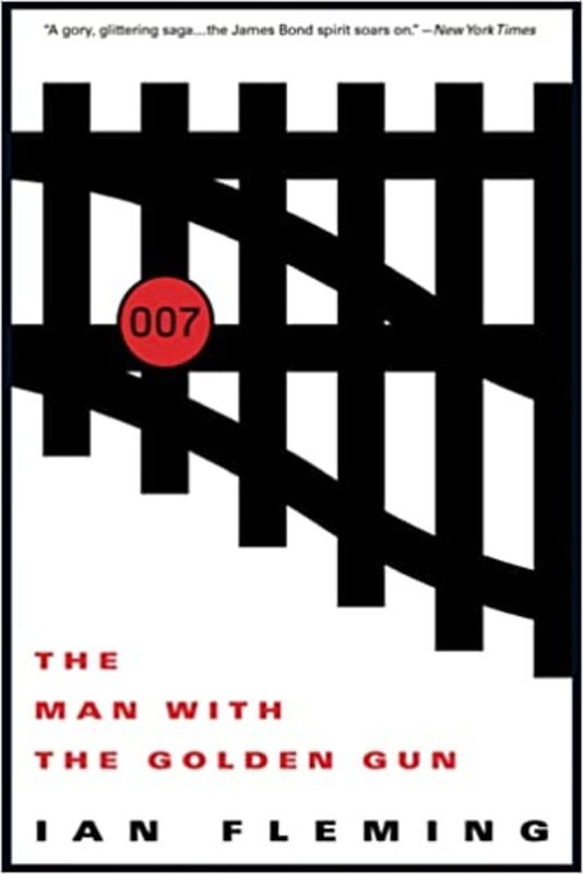Book cover for "The Man with the Golden Gun" by Ian Fleming