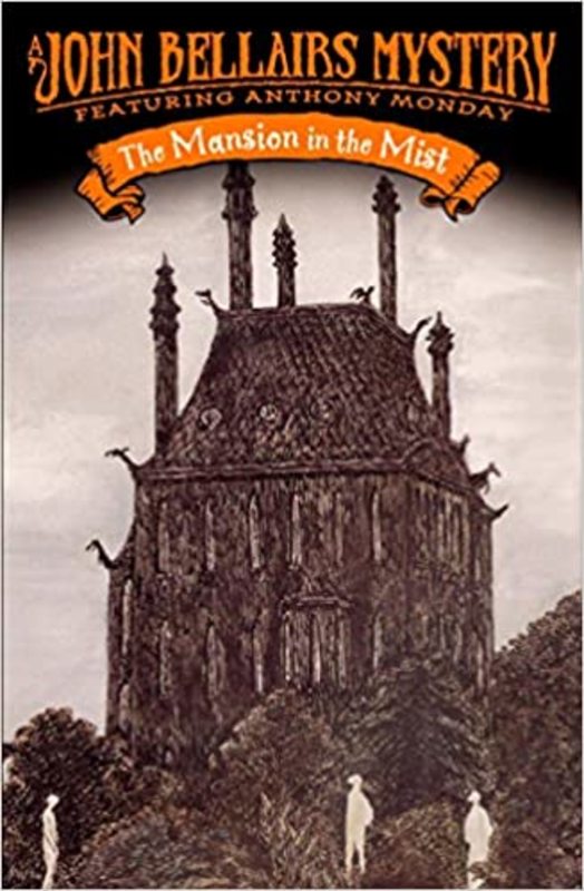 Book cover for "The Mansion in the Mist" by John Bellairs