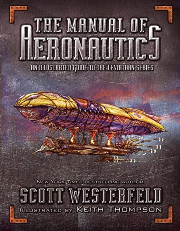 Book cover for "The Manual of Aeronautics" by Scott Westerfeld