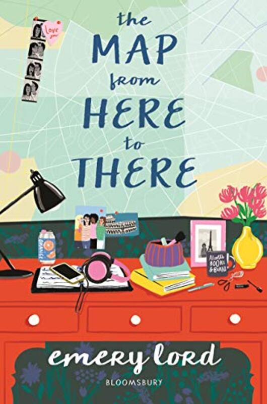 Book cover for "The Map from Here to There" by Emery Lord