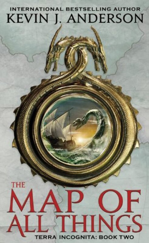 Book cover for "The Map of All Things" by Kevin J Anderson