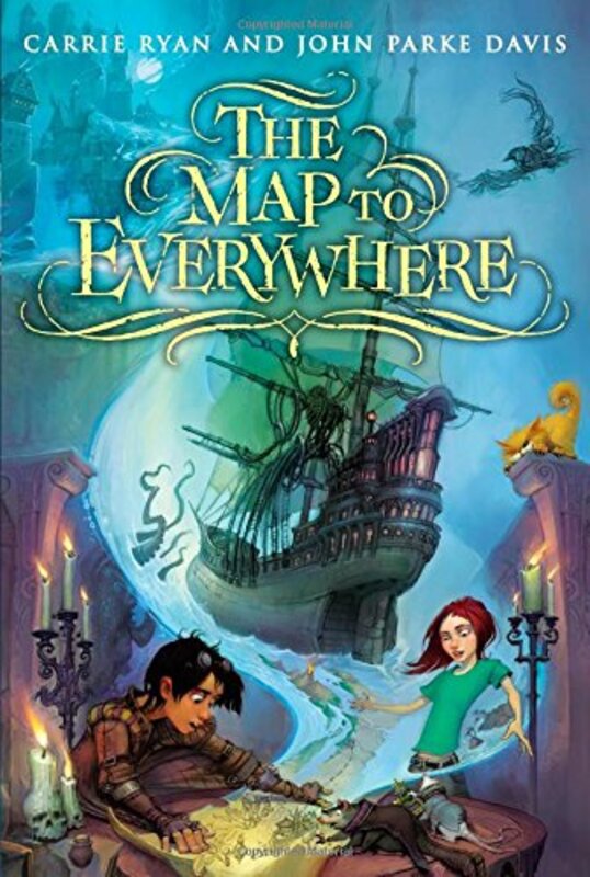 Book cover for "The Map to Everywhere" by Carrie Ryan