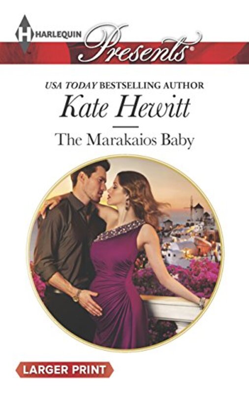Book cover for "The Marakaios Baby" by Kate Hewitt