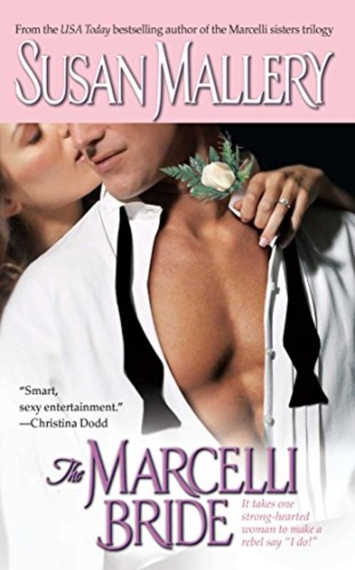 Book cover for "The Marcelli Bride" by Susan Mallery