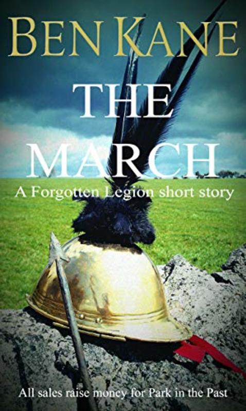Book cover for "The March" by Ben Kane