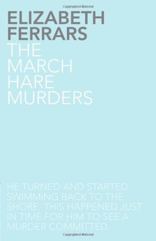 Book cover for "The March Hare Murders" by Elizabeth EX Ferrars