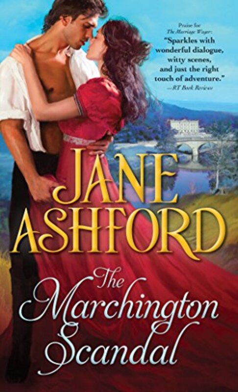 Book cover for "The Marchington Scandal" by Jane Ashford