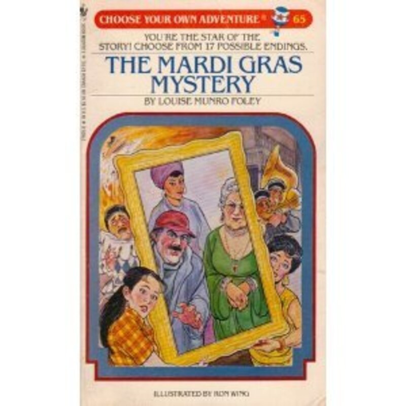 Book cover for "The Mardi Gras Mystery" by Various