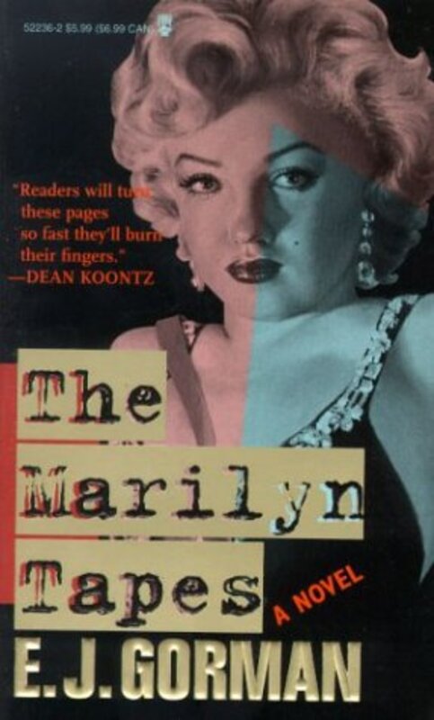 Book cover for "The Marilyn Tapes" by Ed Gorman