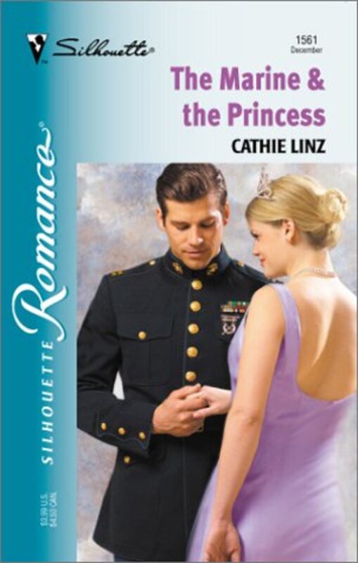 Book cover for "The Marine and The Princess" by Cat Devon