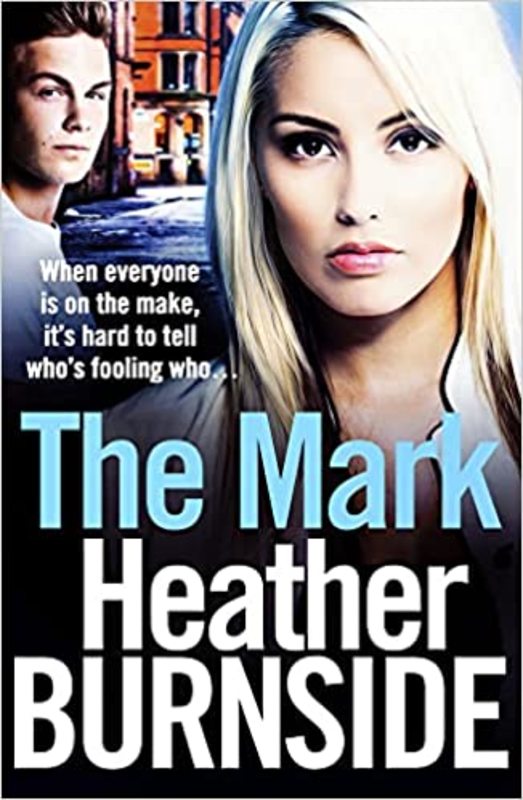 Book cover for "The Mark" by Heather Burnside