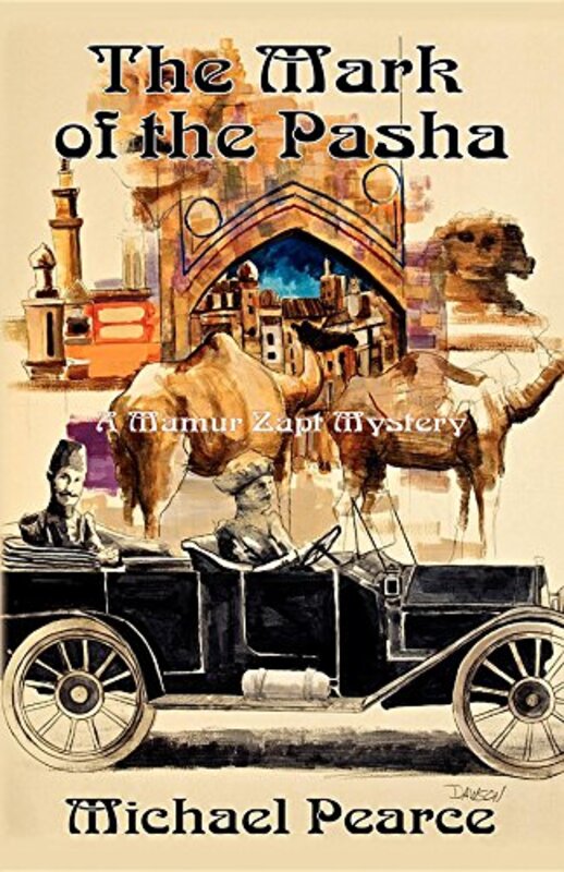 Book cover for "The Mark of the Pasha" by Michael Pearce