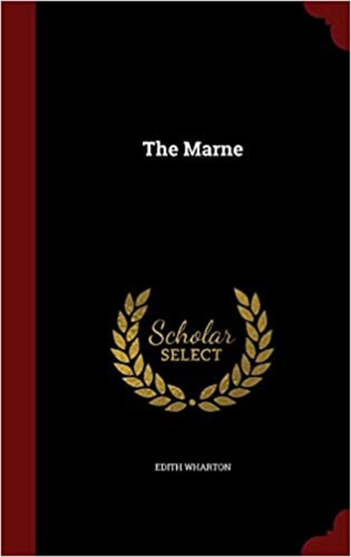 Book cover for "The Marne" by Edith Wharton