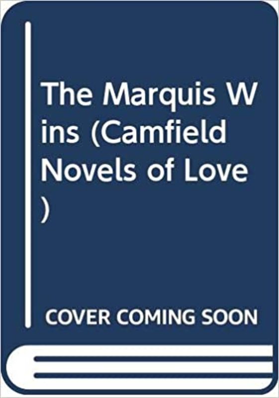 Book cover for "The Marquis Wins" by Barbara Cartland