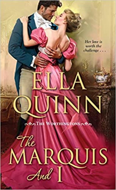 Book cover for "The Marquis and I" by Ella Quinn