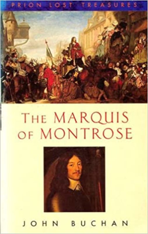 Book cover for "The Marquis of Montrose" by John Buchan