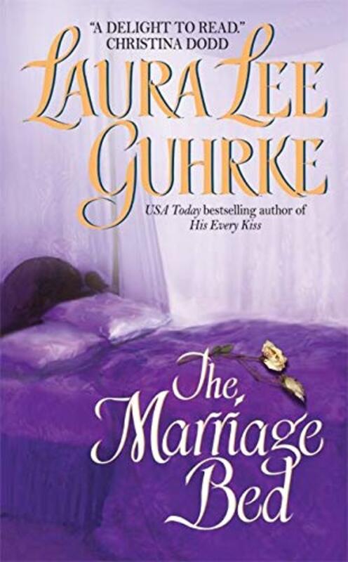 Book cover for "The Marriage Bed" by Laura Lee Guhrke
