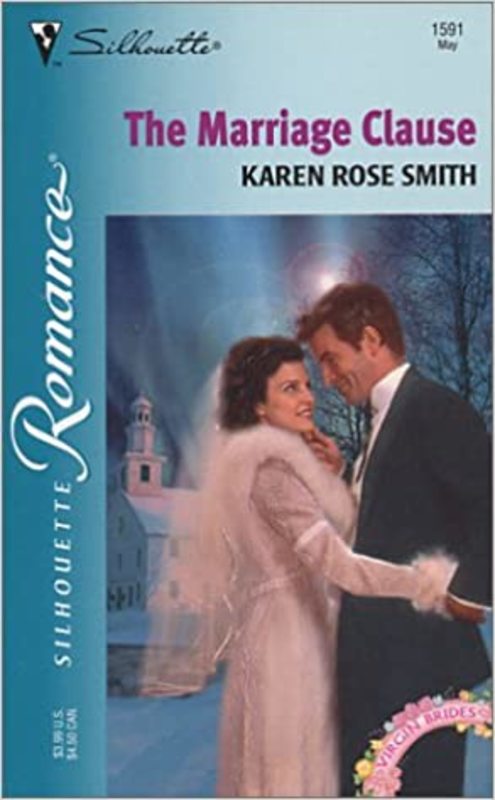 Book cover for "The Marriage Clause" by Karen Rose Smith