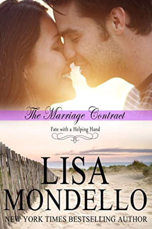 Book cover for "The Marriage Contract" by Lisa Mondello