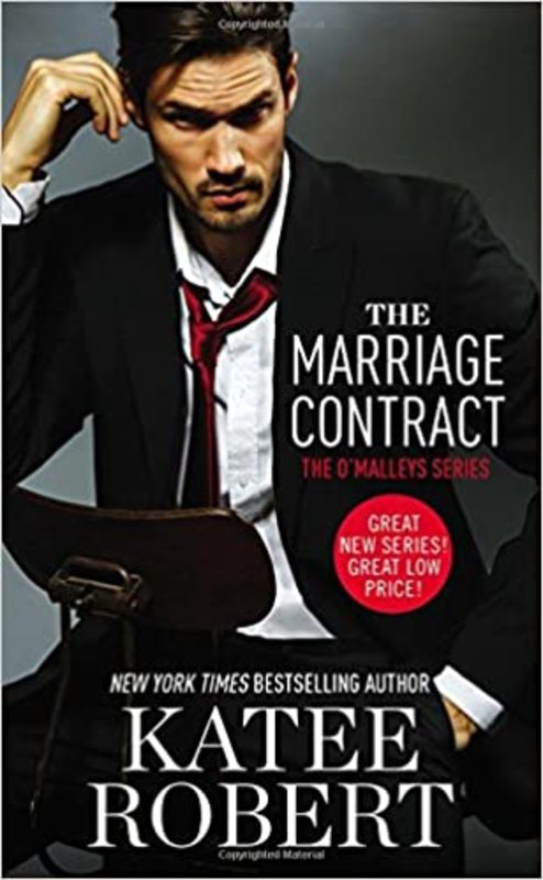 Book cover for "The Marriage Contract" by Katee Robert