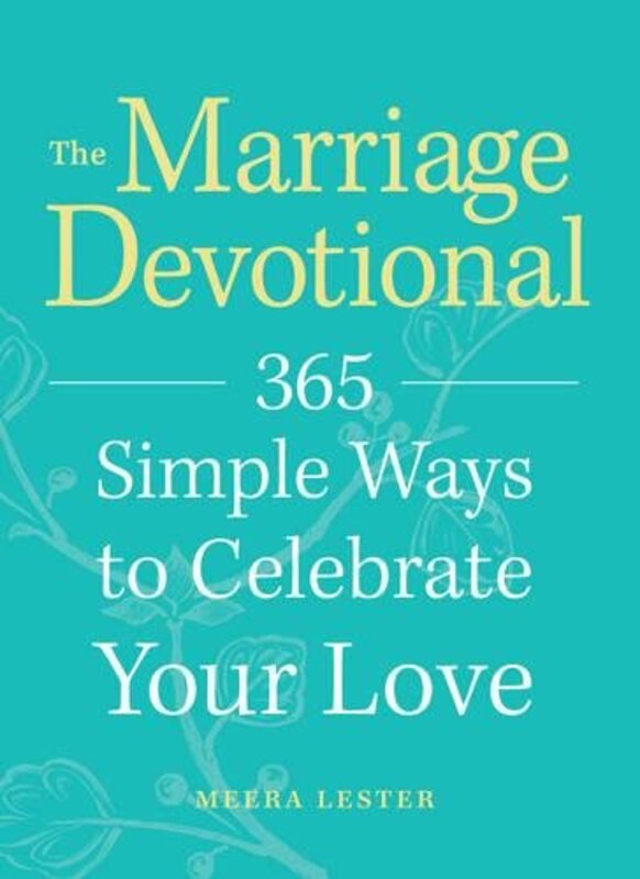 Book cover for "The Marriage Devotional" by Meera Lester