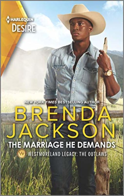 Book cover for "The Marriage He Demands" by Brenda Jackson