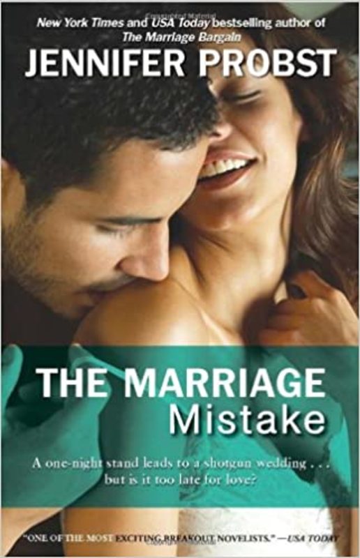 Book cover for "The Marriage Mistake" by Jennifer Probst