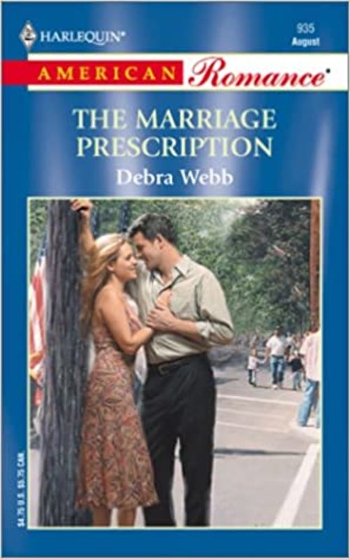 Book cover for "The Marriage Prescription" by Debra Webb
