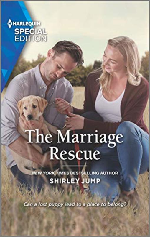 Book cover for "The Marriage Rescue" by Shirley Jump