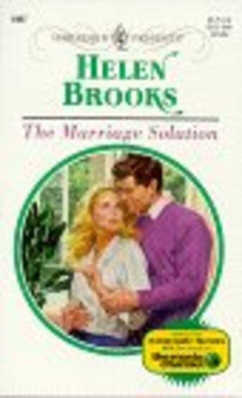 Book cover for "The Marriage Solution" by Rita Bradshaw