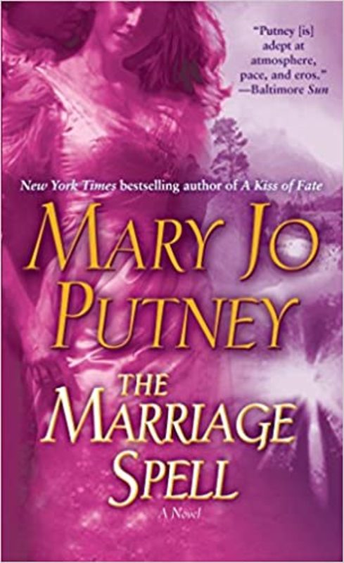 Book cover for "The Marriage Spell" by Mary Jo Putney