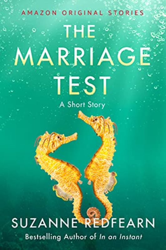 Book cover for "The Marriage Test" by Suzanne Redfearn