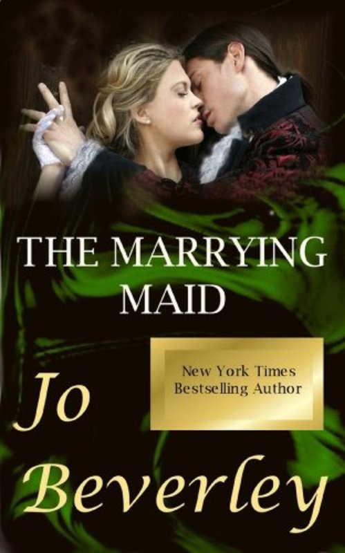 Book cover for "The Marrying Maid" by Jo Beverley