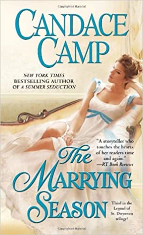 Book cover for "The Marrying Season" by Candace Camp
