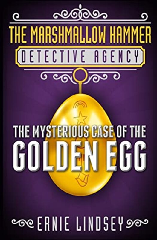 Book cover for "The Marshmallow Hammer Detective Agency" by Ernie Lindsey