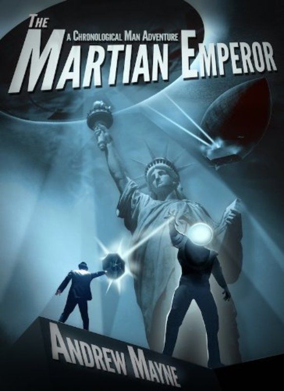 Book cover for "The Martian Emperor" by Andrew Mayne