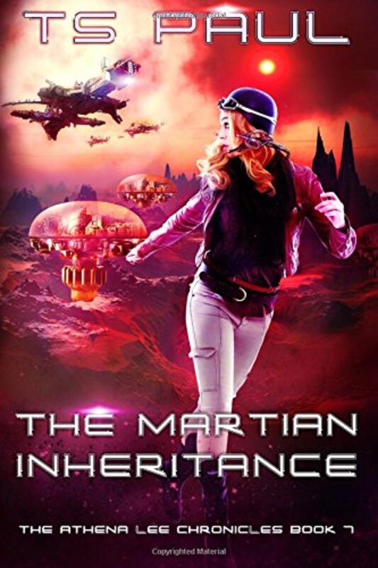 Book cover for "The Martian Inheritance" by TS Paul