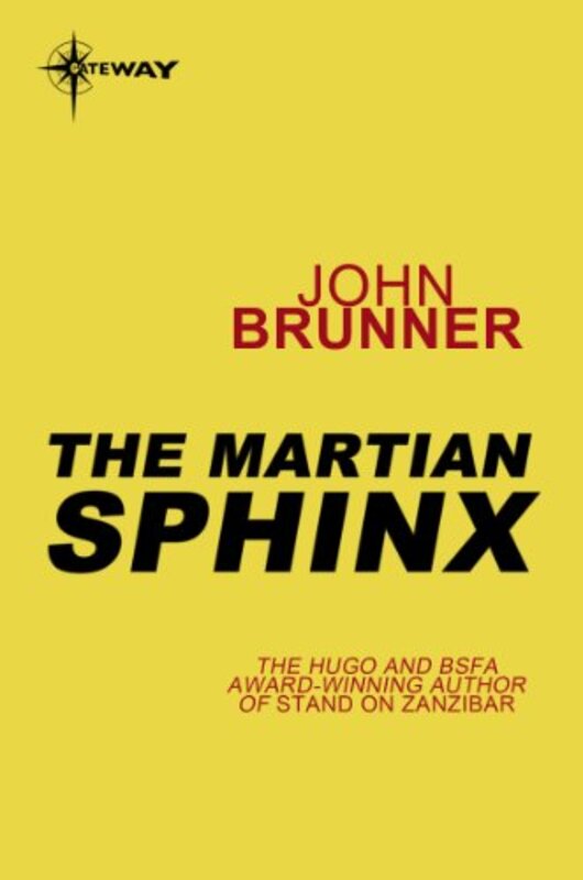 Book cover for "The Martian Sphinx" by John Brunner
