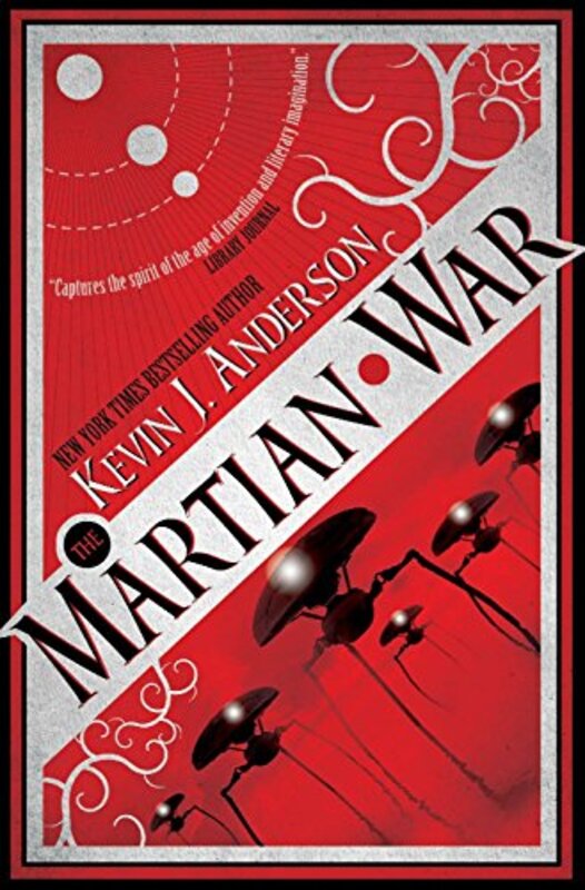 Book cover for "The Martian War" by Kevin J Anderson