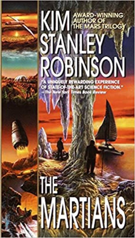 Book cover for "The Martians" by Kim Stanley Robinson